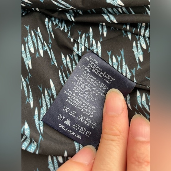 Vilebrequin men black light puffer jacket - Picture 4 of 5